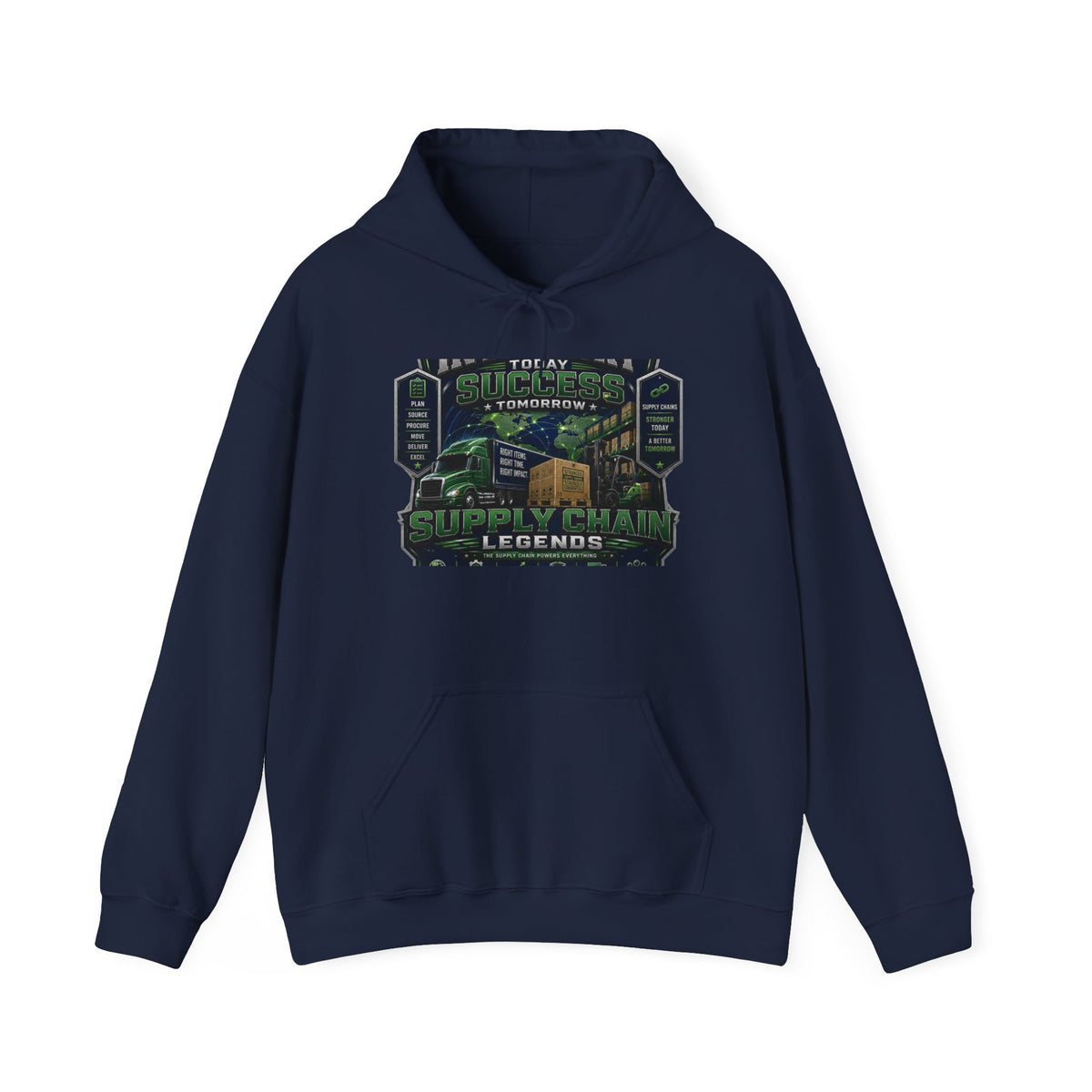 Supply Chain Legends— Supply Chain Management Gift Hooded Sweatshirt