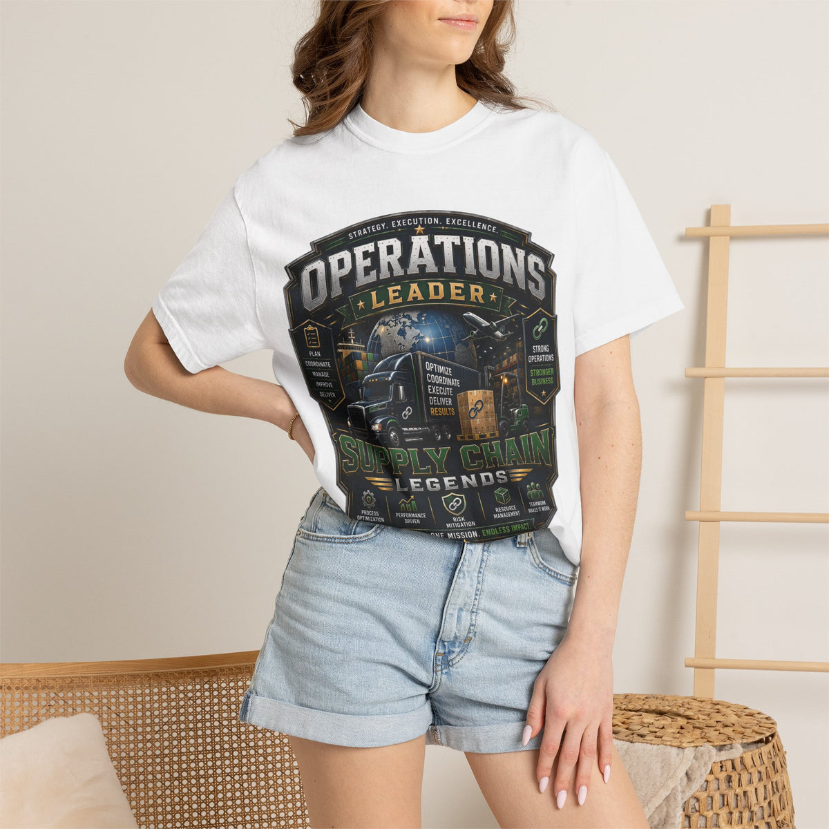 Supply Chain Legends T-Shirt — Supply Chain Management Gift Tee