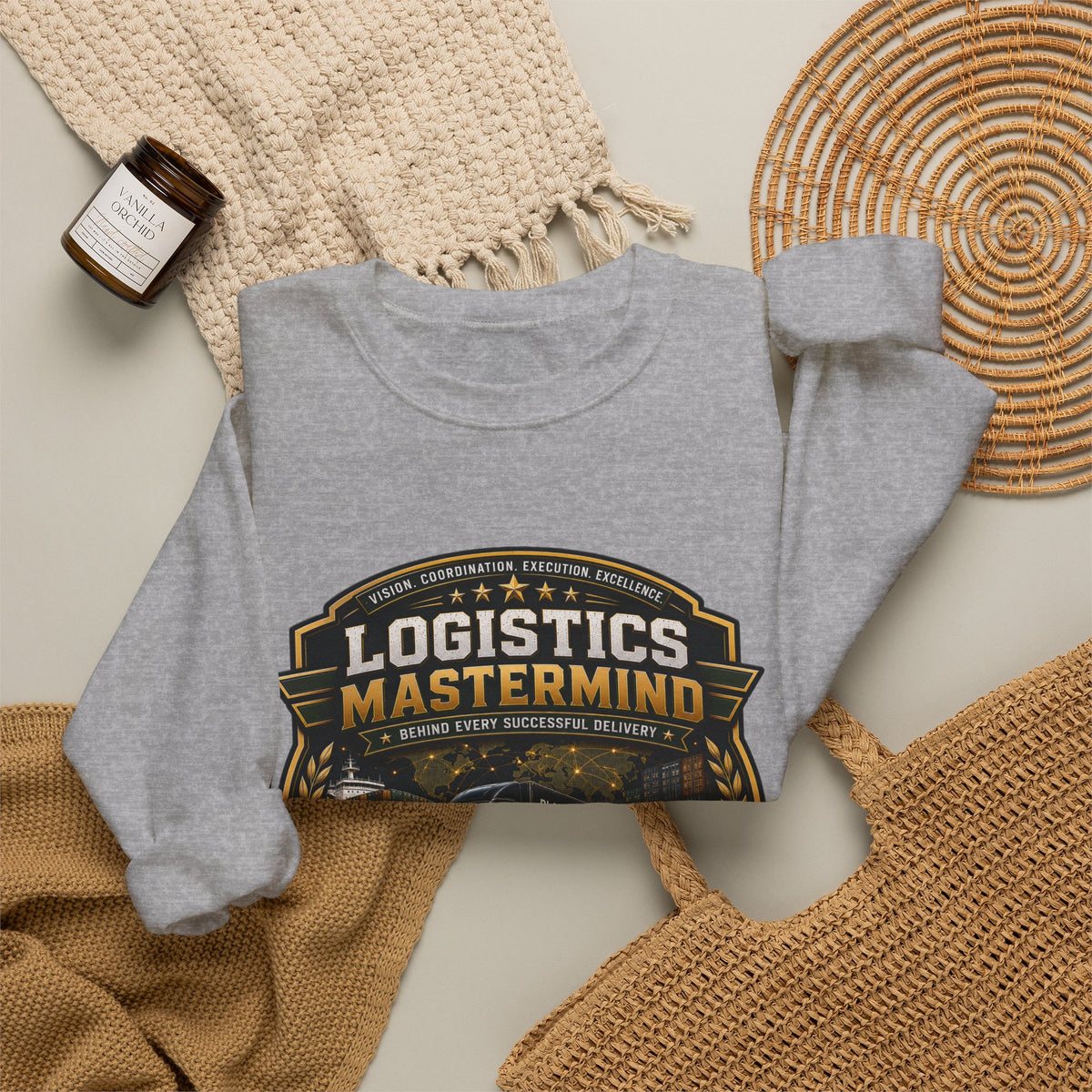 Supply Chain Legends— Supply Chain Management Gift Crewneck Sweatshirt