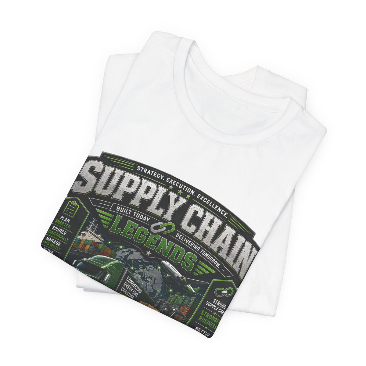Supply Chain Legends T-Shirt — Supply Chain Management Gift Tee