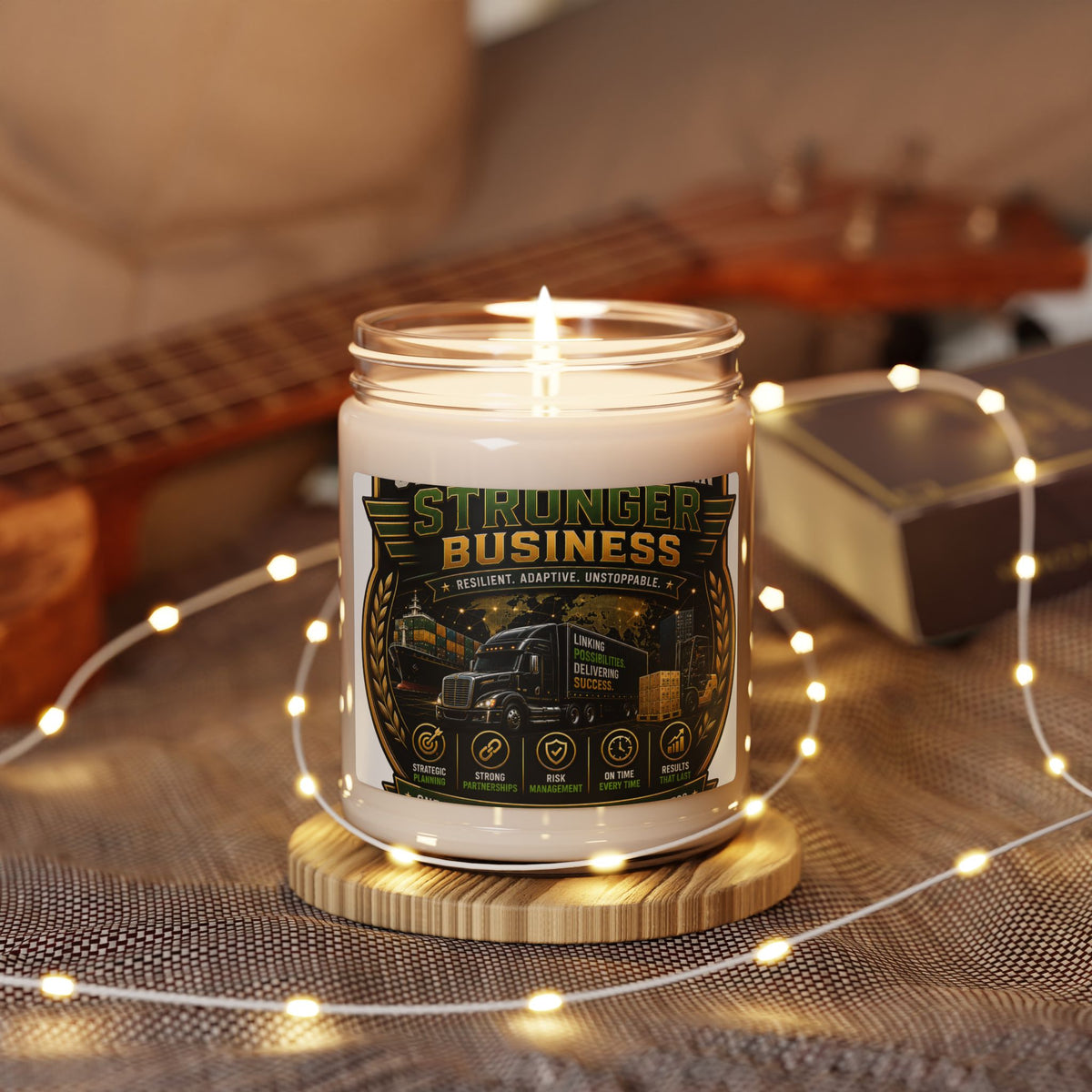 SCL Stronger Business Candle