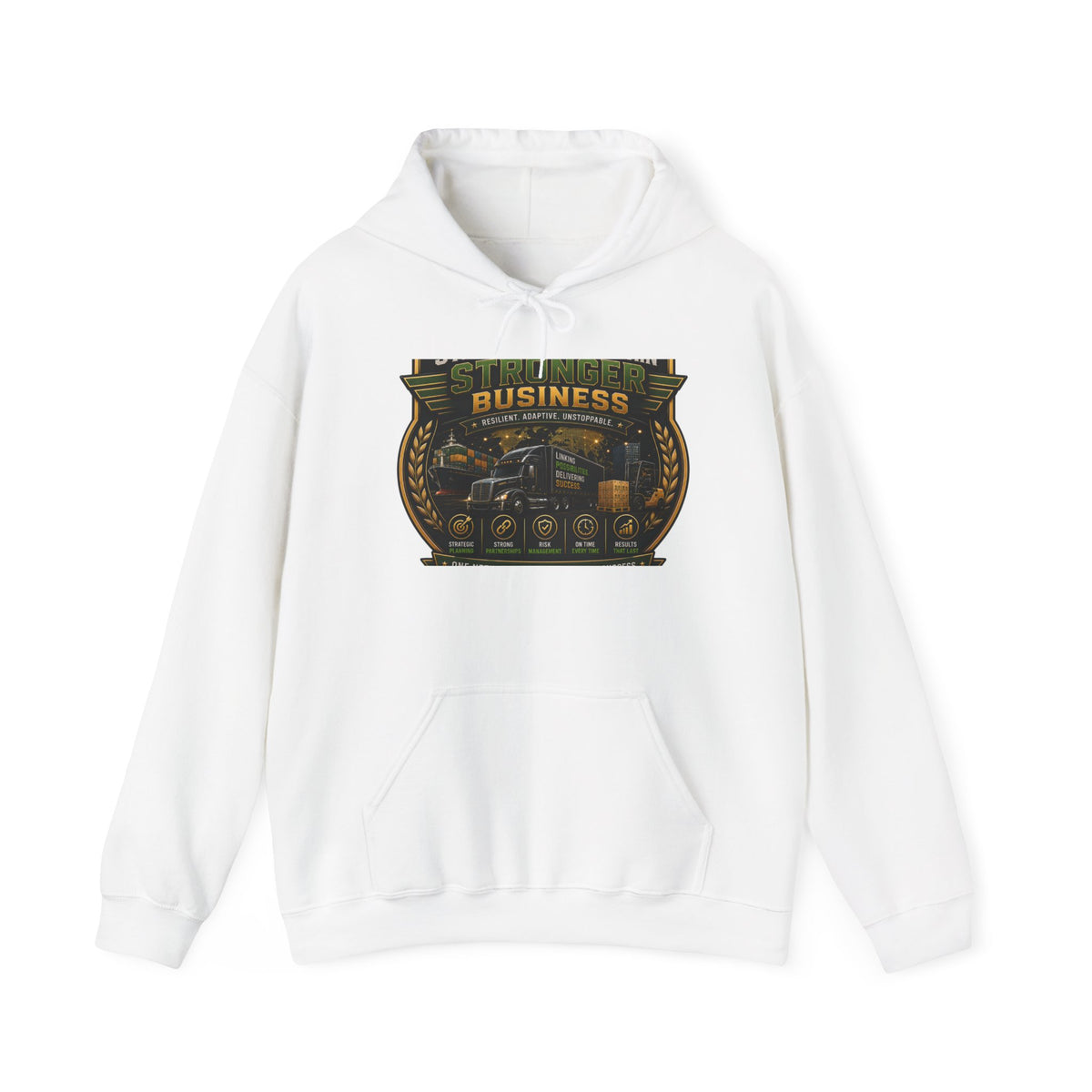 SCL Stronger Business Hooded Sweatshirt