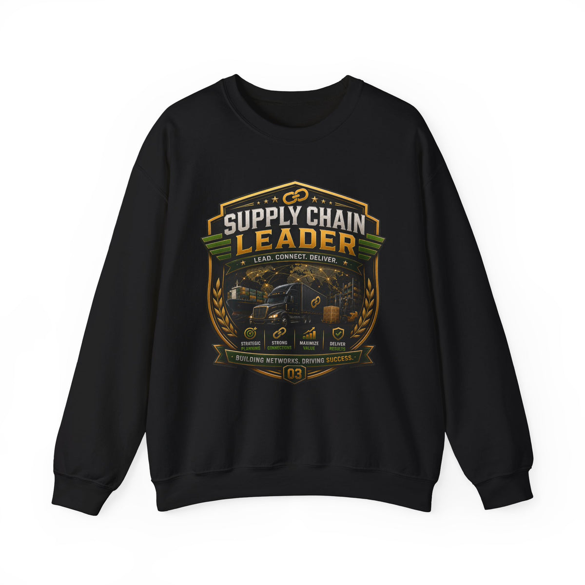 Supply Chain Legends— Supply Chain Management Gift Crewneck Sweatshirt