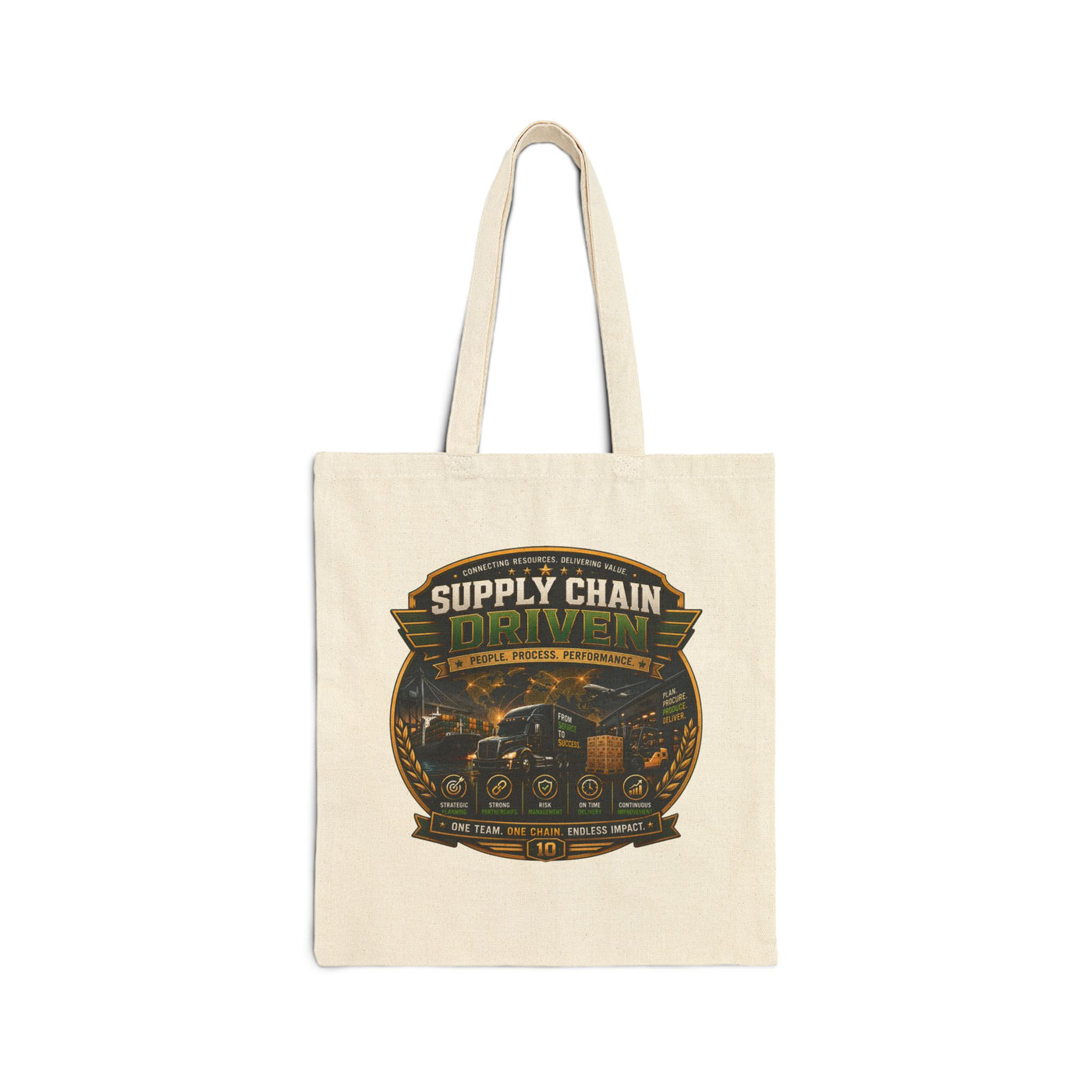 Cotton Canvas Tote Bag