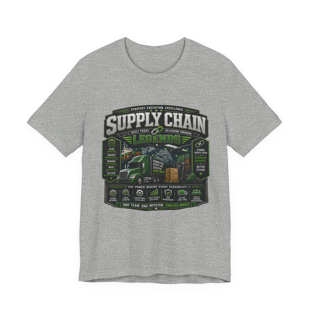 Supply Chain Legends T-Shirt — Supply Chain Management Gift Tee