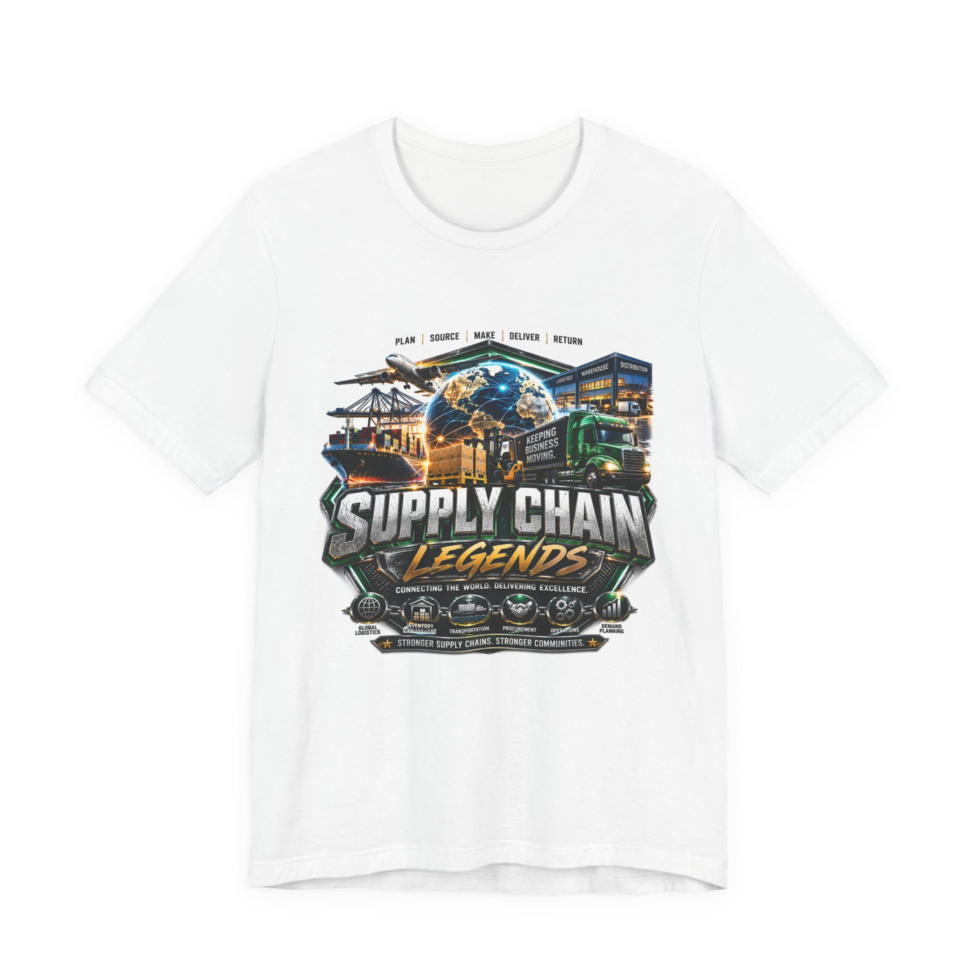 Supply Chain Legends T-Shirt — Supply Chain Management Gift Tee