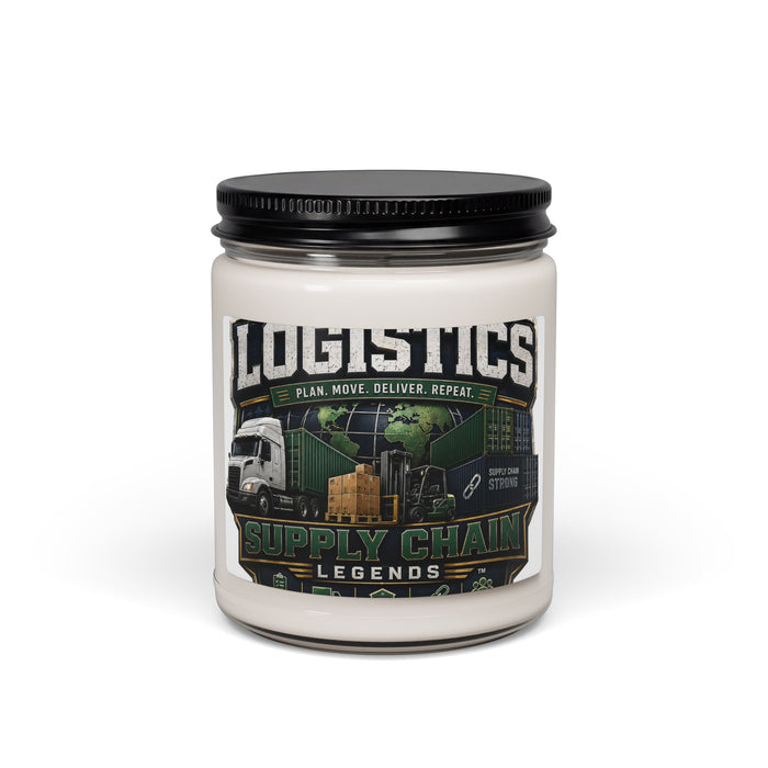 Logistics Supply Chain Legends Scented Soy Candle – 9oz