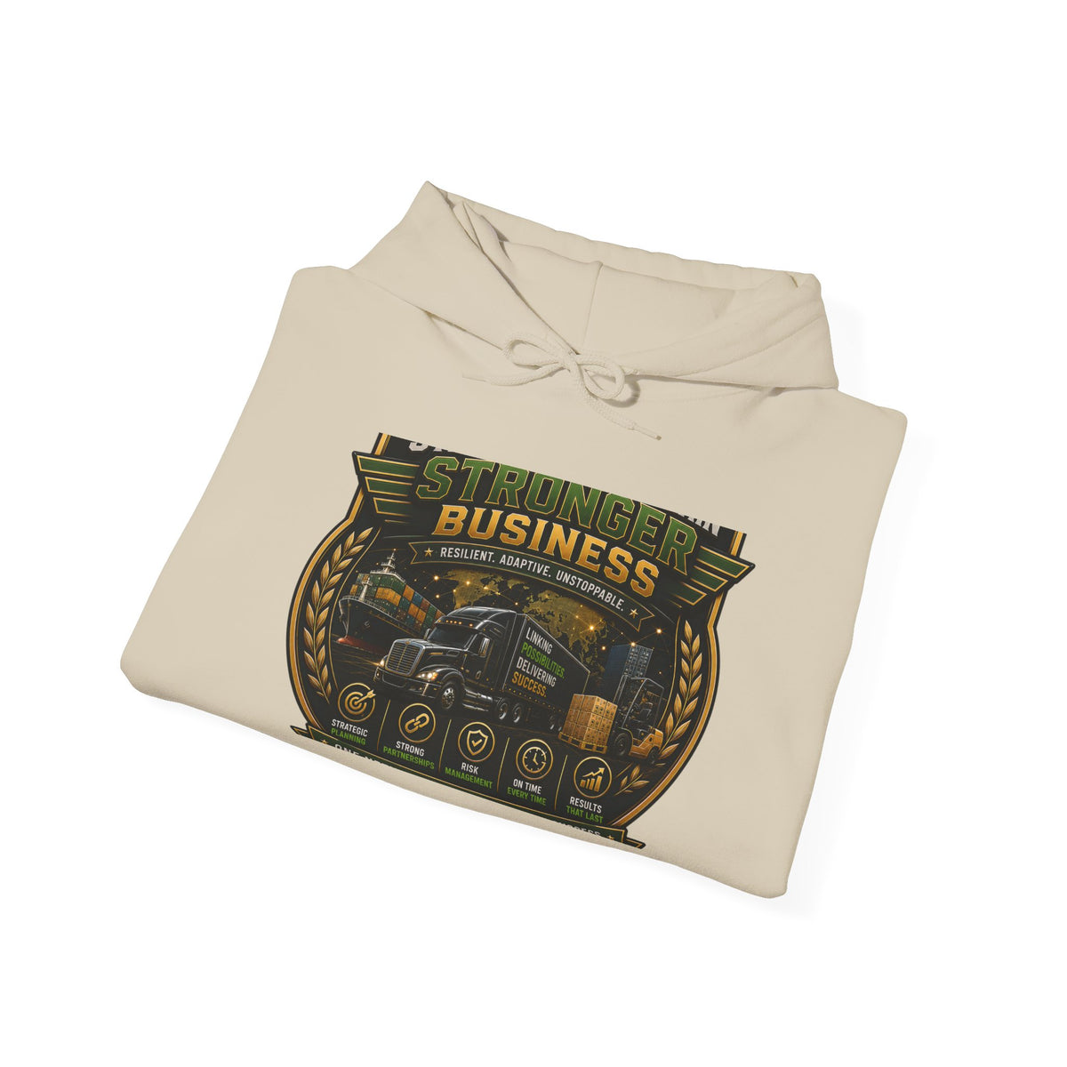 SCL Stronger Business Hooded Sweatshirt