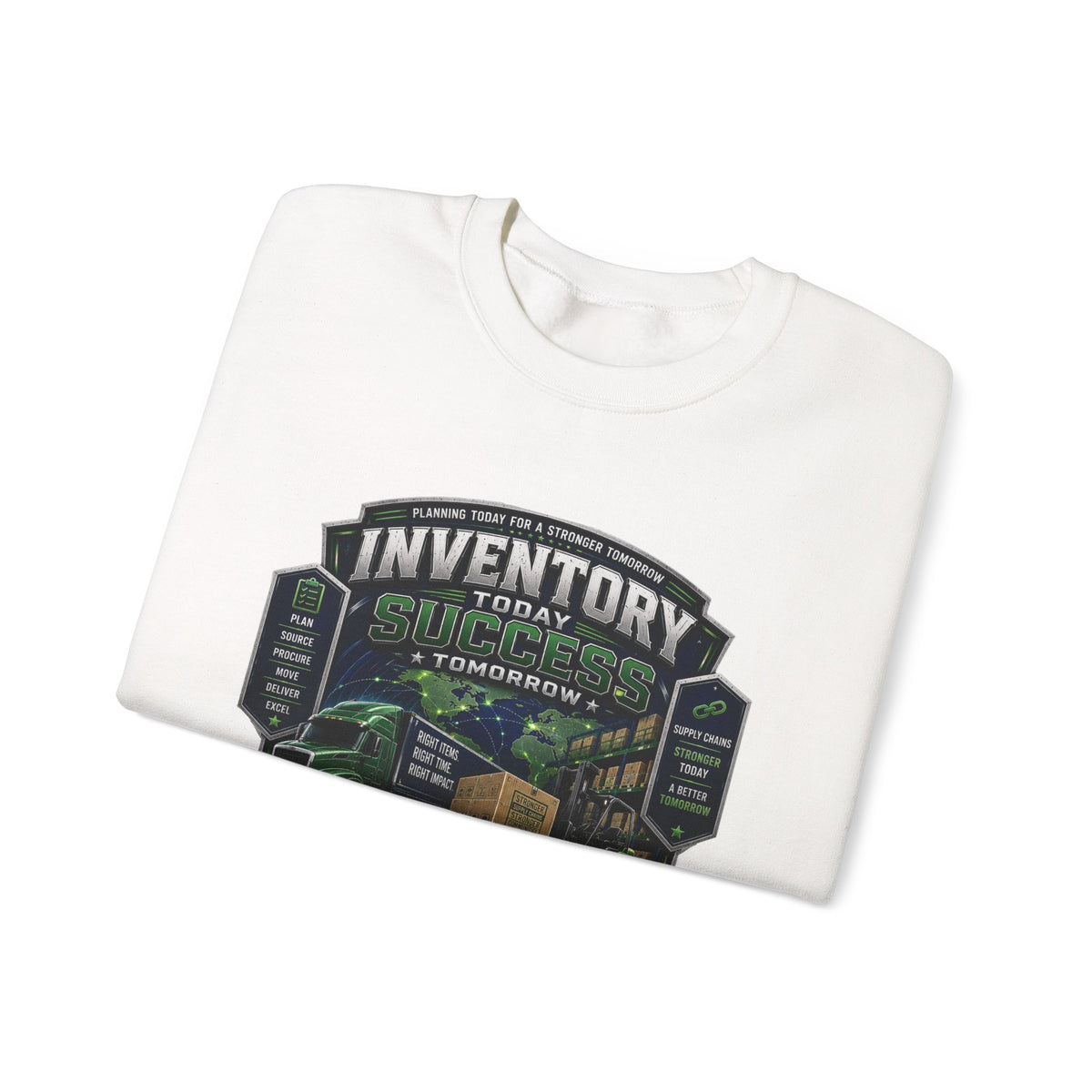 Supply Chain Legends— Supply Chain Management Gift Crewneck Sweatshirt