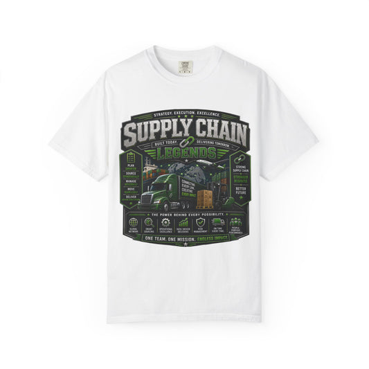 Supply Chain Legends T-Shirt — Supply Chain Management Gift Tee