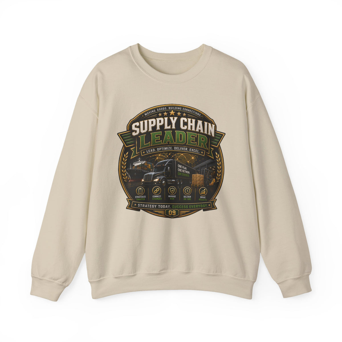 Supply Chain Legends— Supply Chain Management Gift Crewneck Sweatshirt