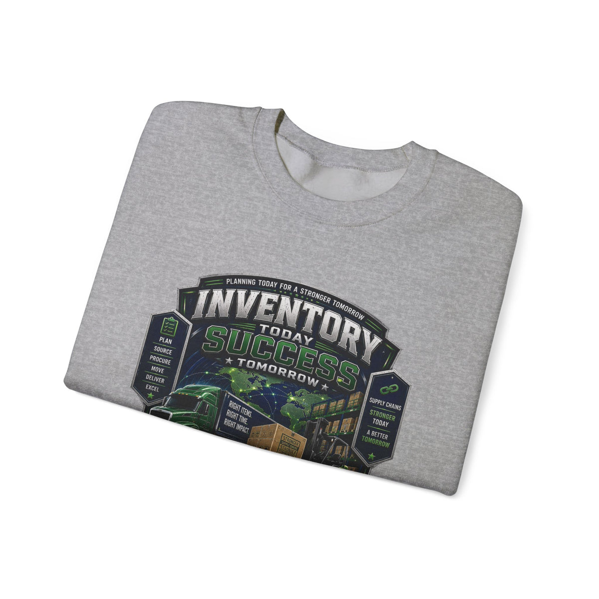Supply Chain Legends— Supply Chain Management Gift Crewneck Sweatshirt