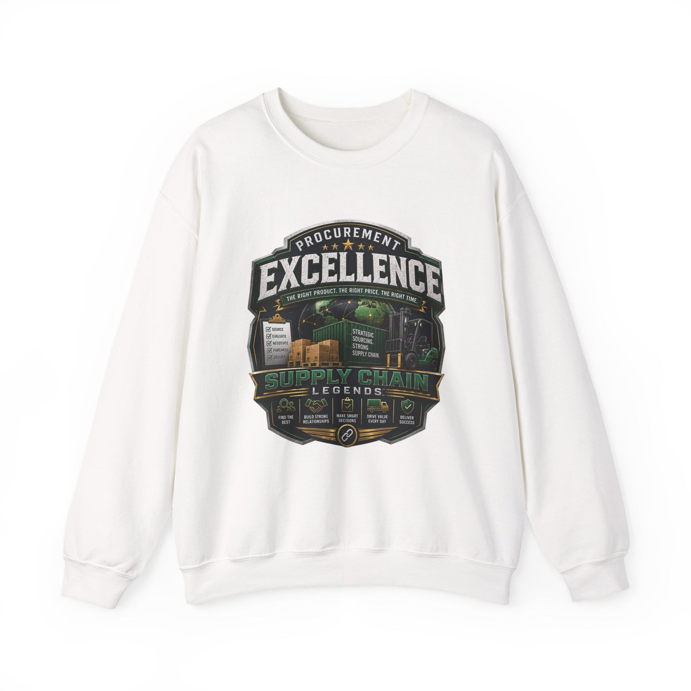 Procurement Excellence Supply Chain Crewneck Sweatshirt