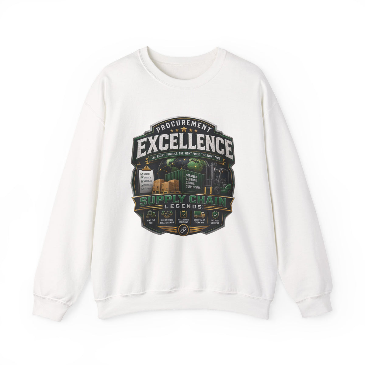 Procurement Excellence Supply Chain Crewneck Sweatshirt