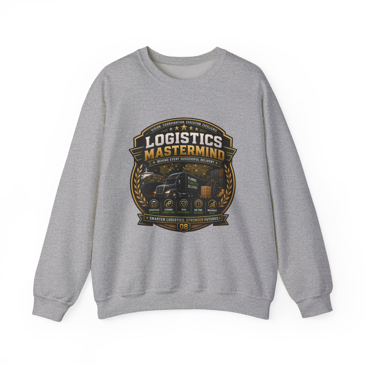 Supply Chain Legends— Supply Chain Management Gift Crewneck Sweatshirt