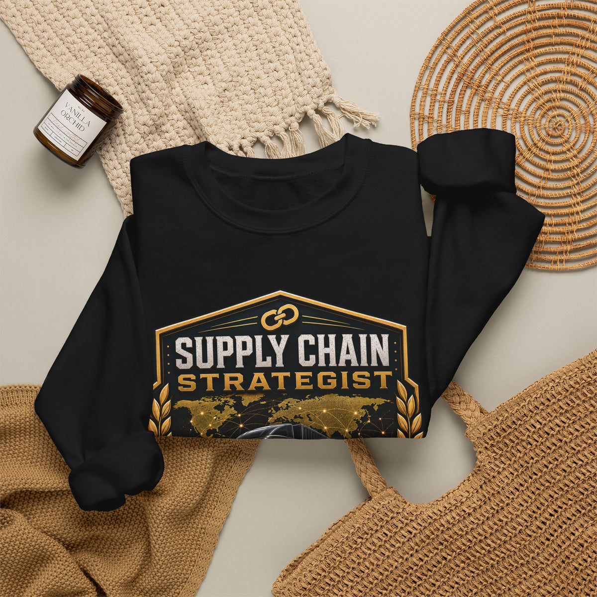 Supply Chain Legends— Supply Chain Management Gift Crewneck Sweatshirt