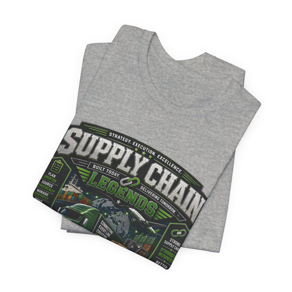 Supply Chain Legends T-Shirt — Supply Chain Management Gift Tee