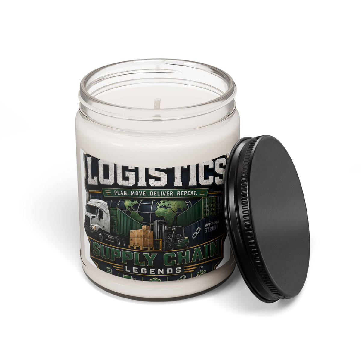 Logistics Supply Chain Legends Scented Soy Candle – 9oz