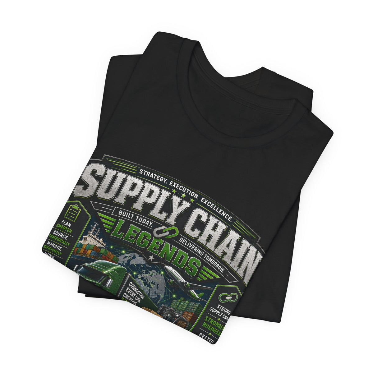 Supply Chain Legends T-Shirt — Supply Chain Management Gift Tee