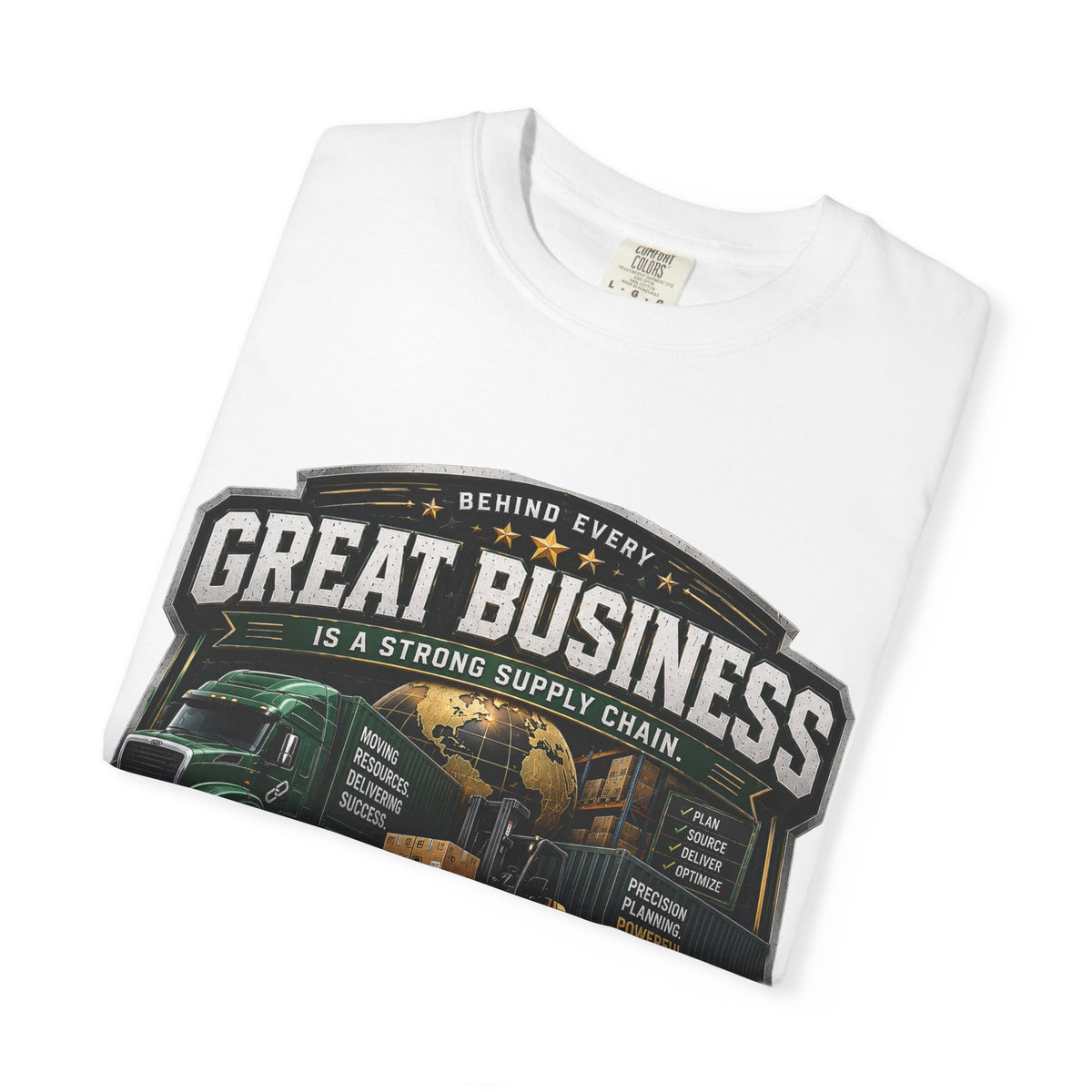 Supply Chain Legends T-Shirt — "Great Business" Trucking & Logistics Tee