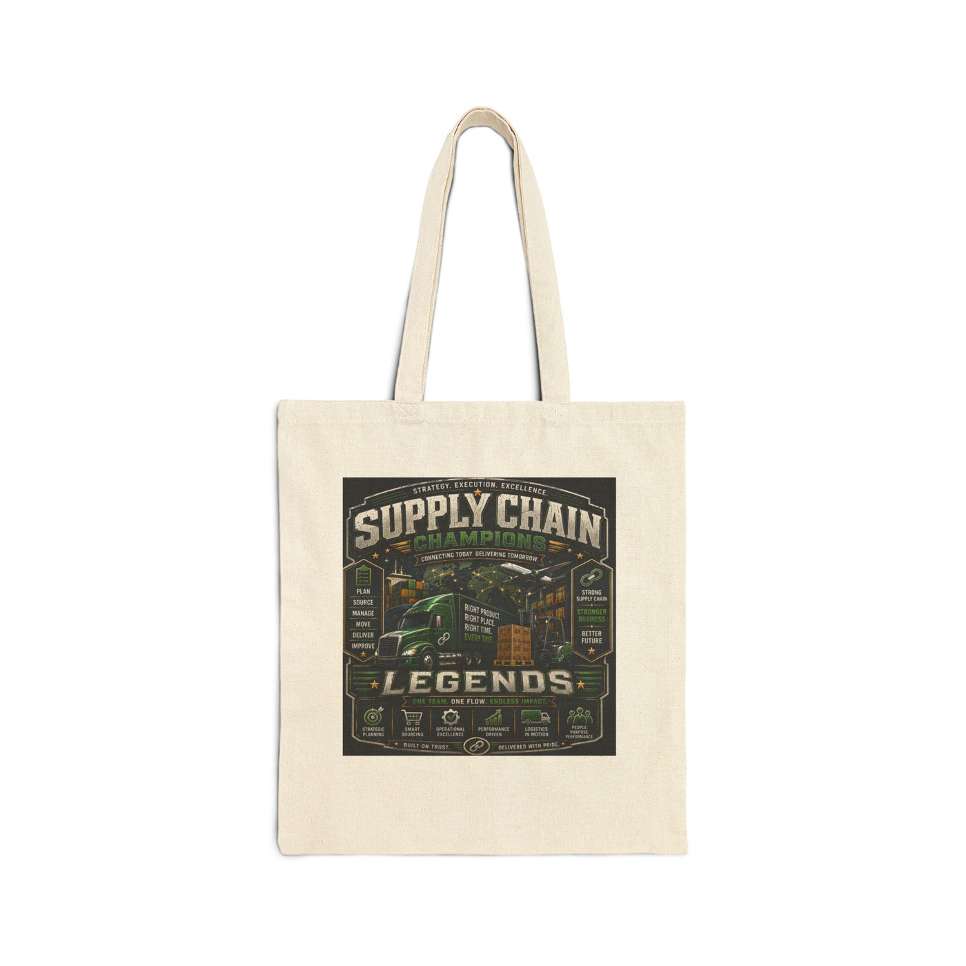 Cotton Canvas Tote Bag