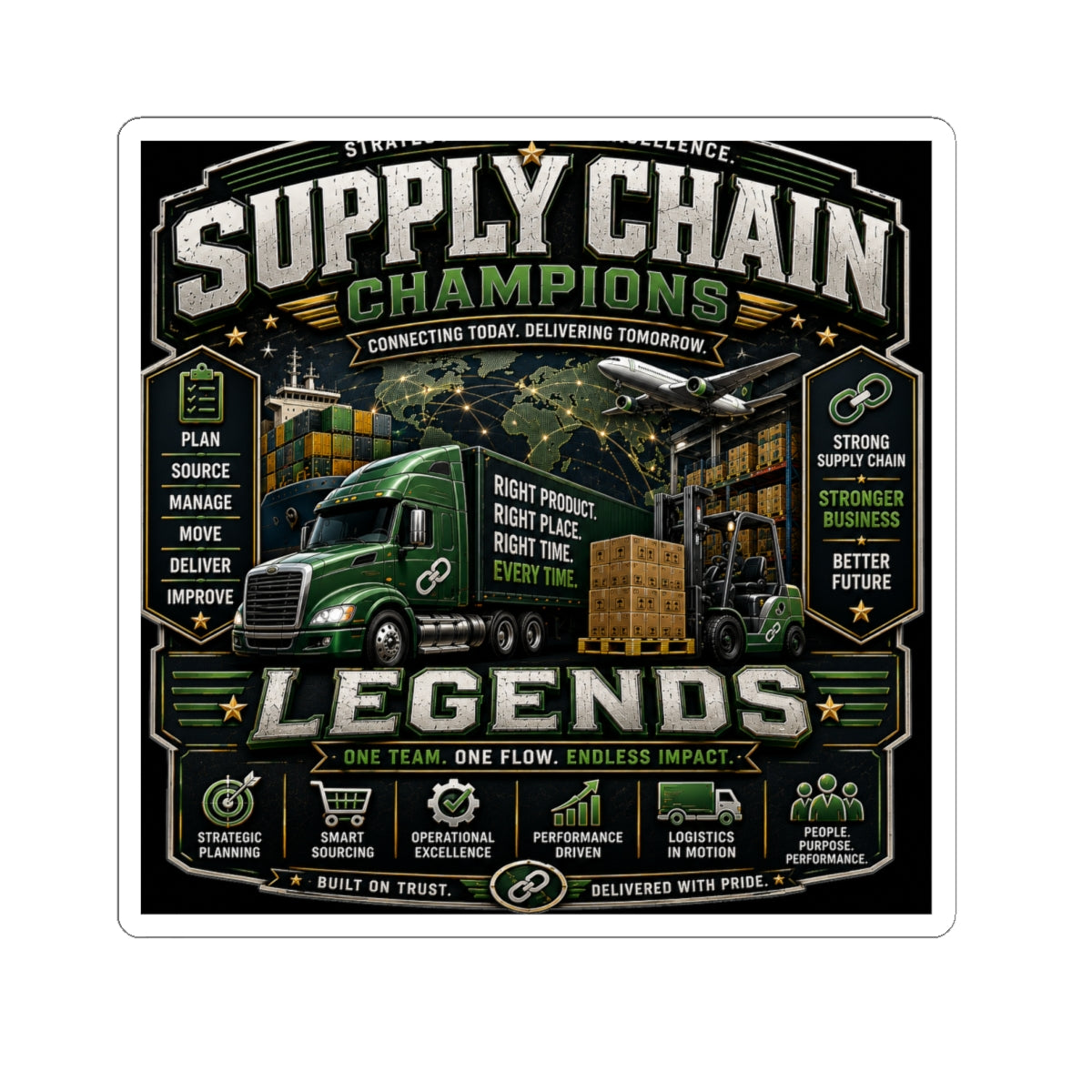 SCL Champion Legends  Stickers