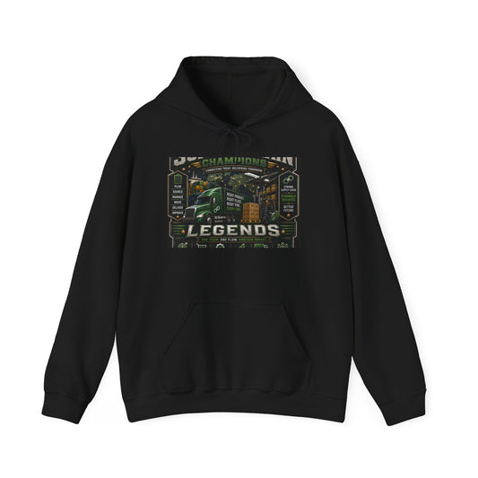 Supply Chain Legends— Supply Chain Management Gift Hooded Sweatshirt