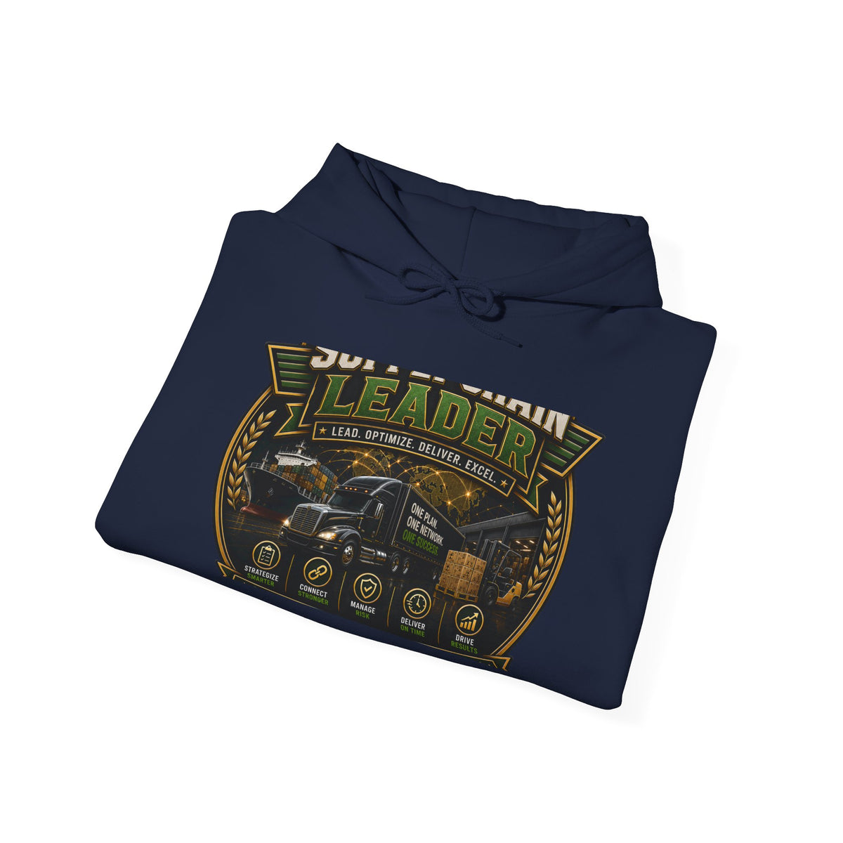 Supply Chain Legends— Supply Chain Management Gift Hooded Sweatshirt