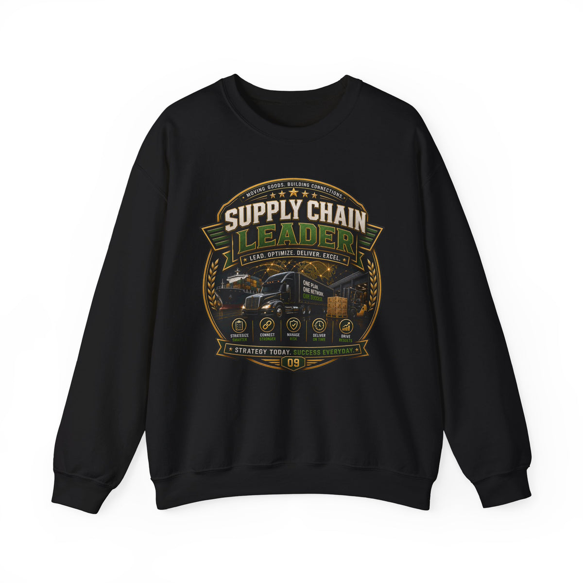 Supply Chain Legends— Supply Chain Management Gift Crewneck Sweatshirt