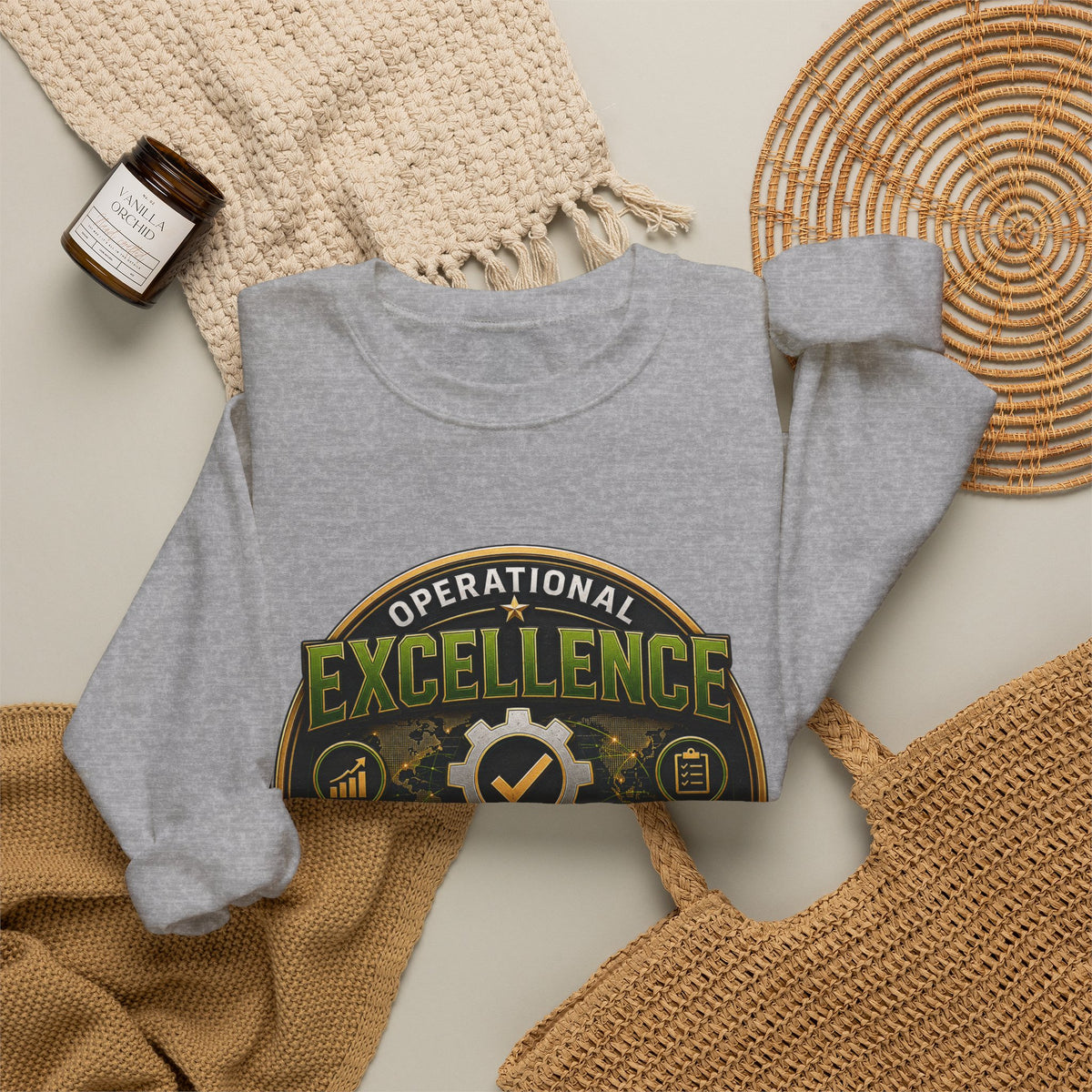 Supply Chain Legends— Supply Chain Management Gift Crewneck Sweatshirt