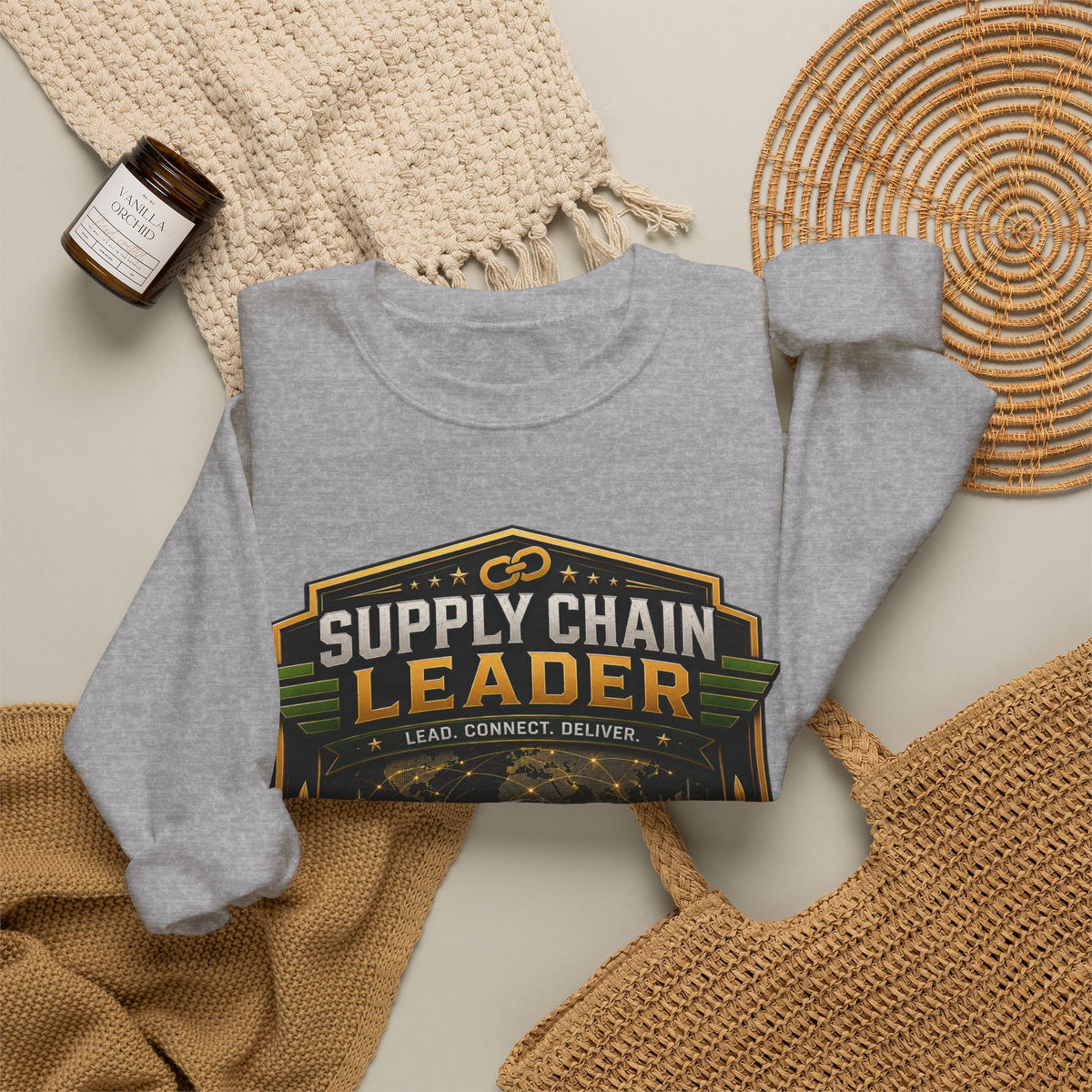 Supply Chain Legends— Supply Chain Management Gift Crewneck Sweatshirt