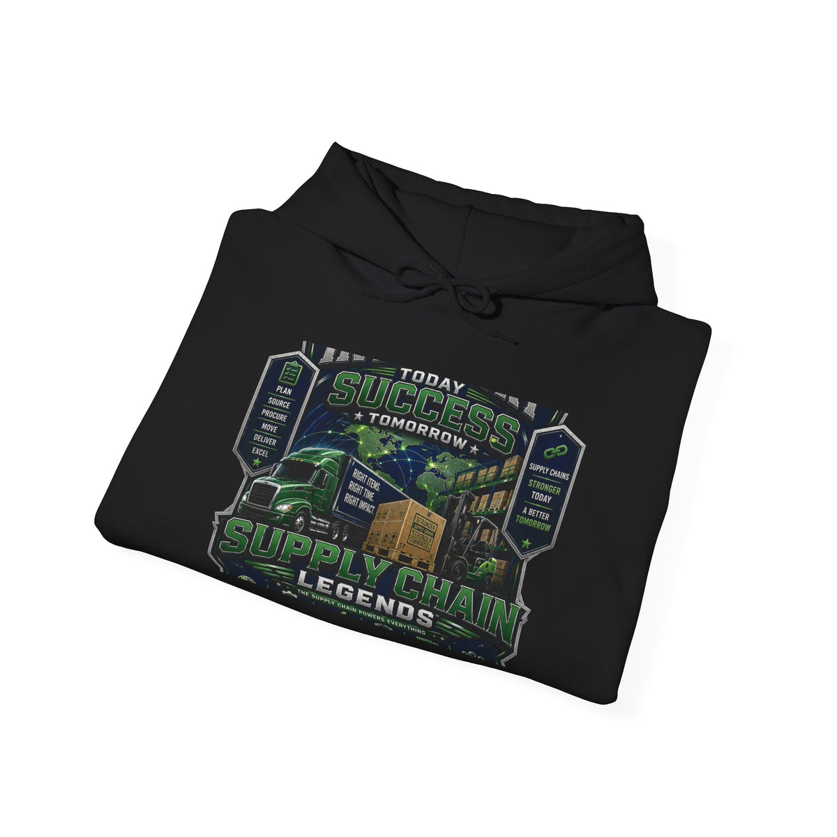 Supply Chain Legends— Supply Chain Management Gift Hooded Sweatshirt