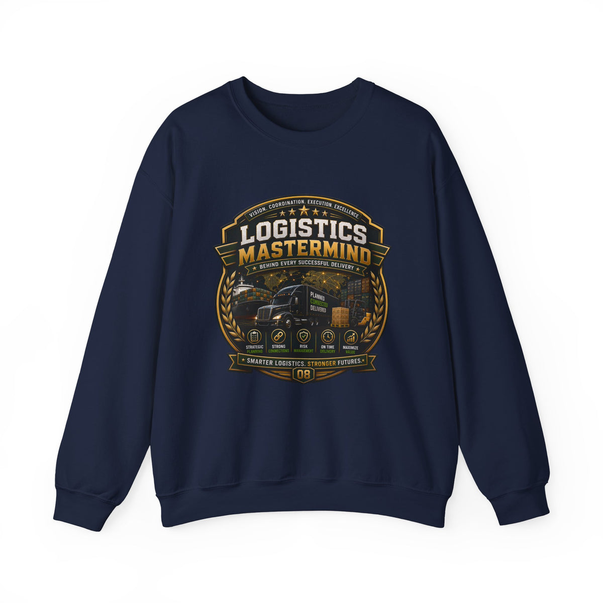 Supply Chain Legends— Supply Chain Management Gift Crewneck Sweatshirt