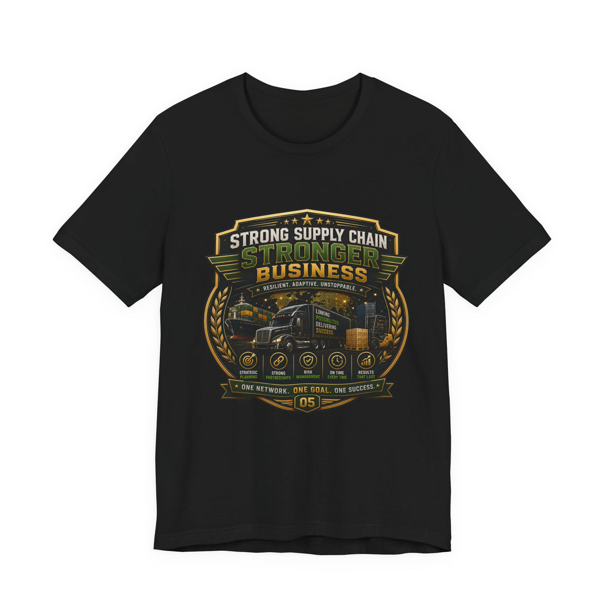 Unisex Jersey Short Sleeve Tee