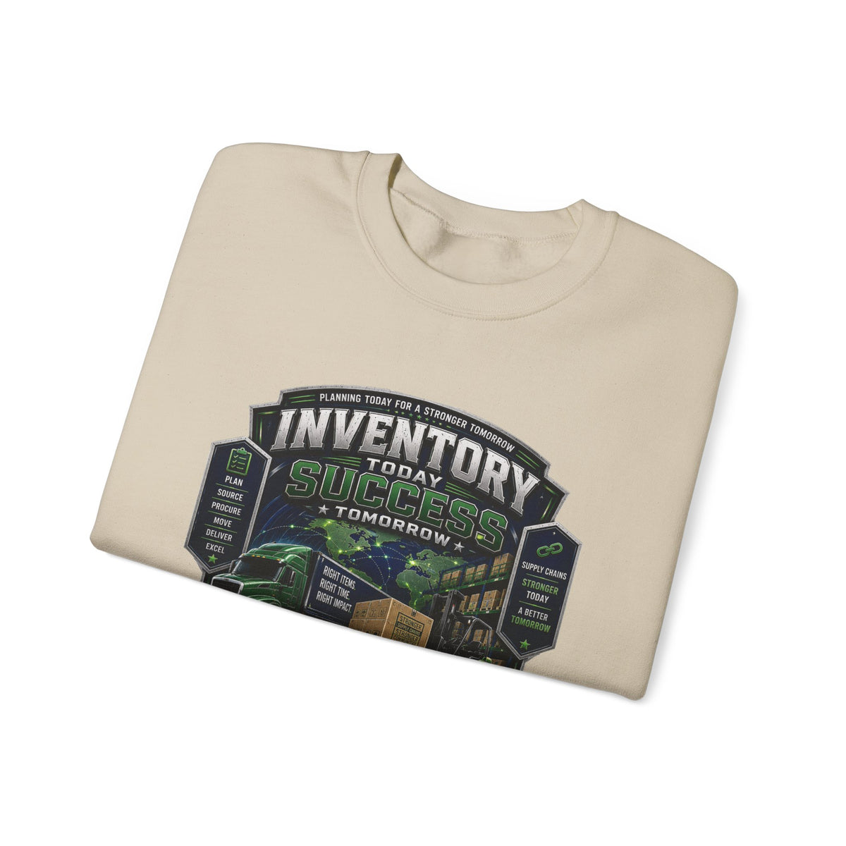 Supply Chain Legends— Supply Chain Management Gift Crewneck Sweatshirt