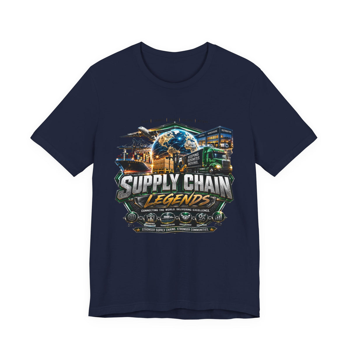 Supply Chain Legends T-Shirt — Supply Chain Management Gift Tee