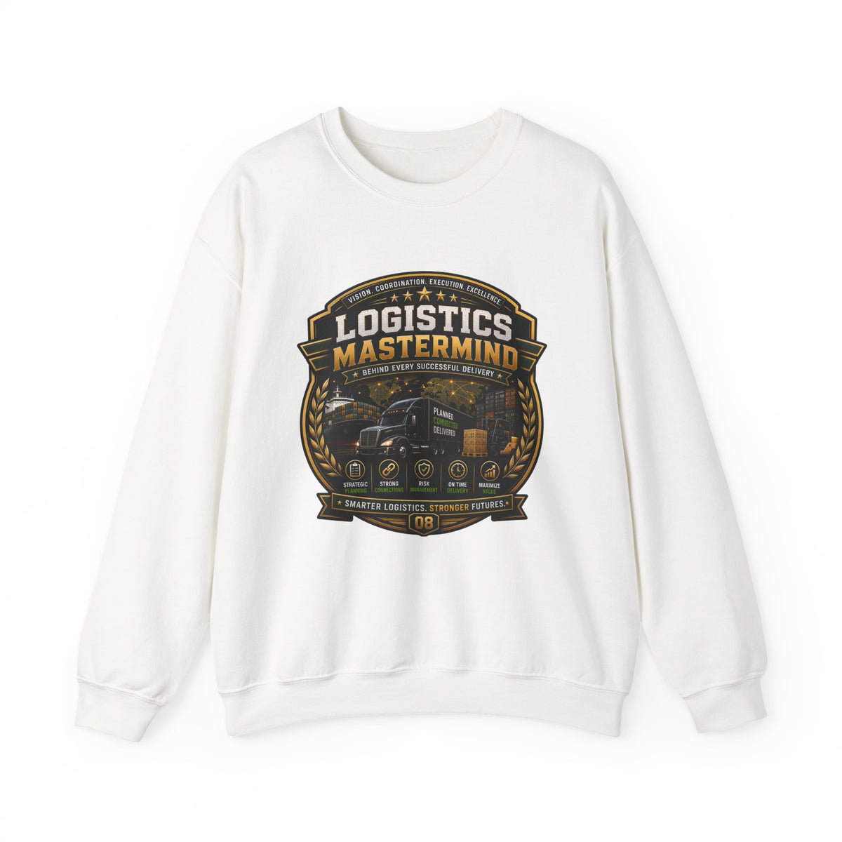 Supply Chain Legends— Supply Chain Management Gift Crewneck Sweatshirt