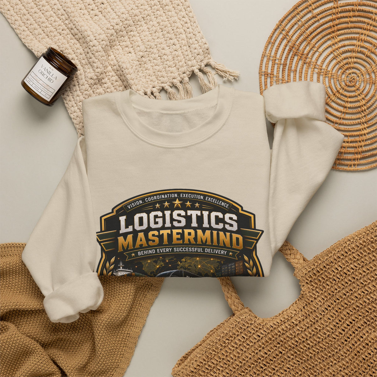 Supply Chain Legends— Supply Chain Management Gift Crewneck Sweatshirt