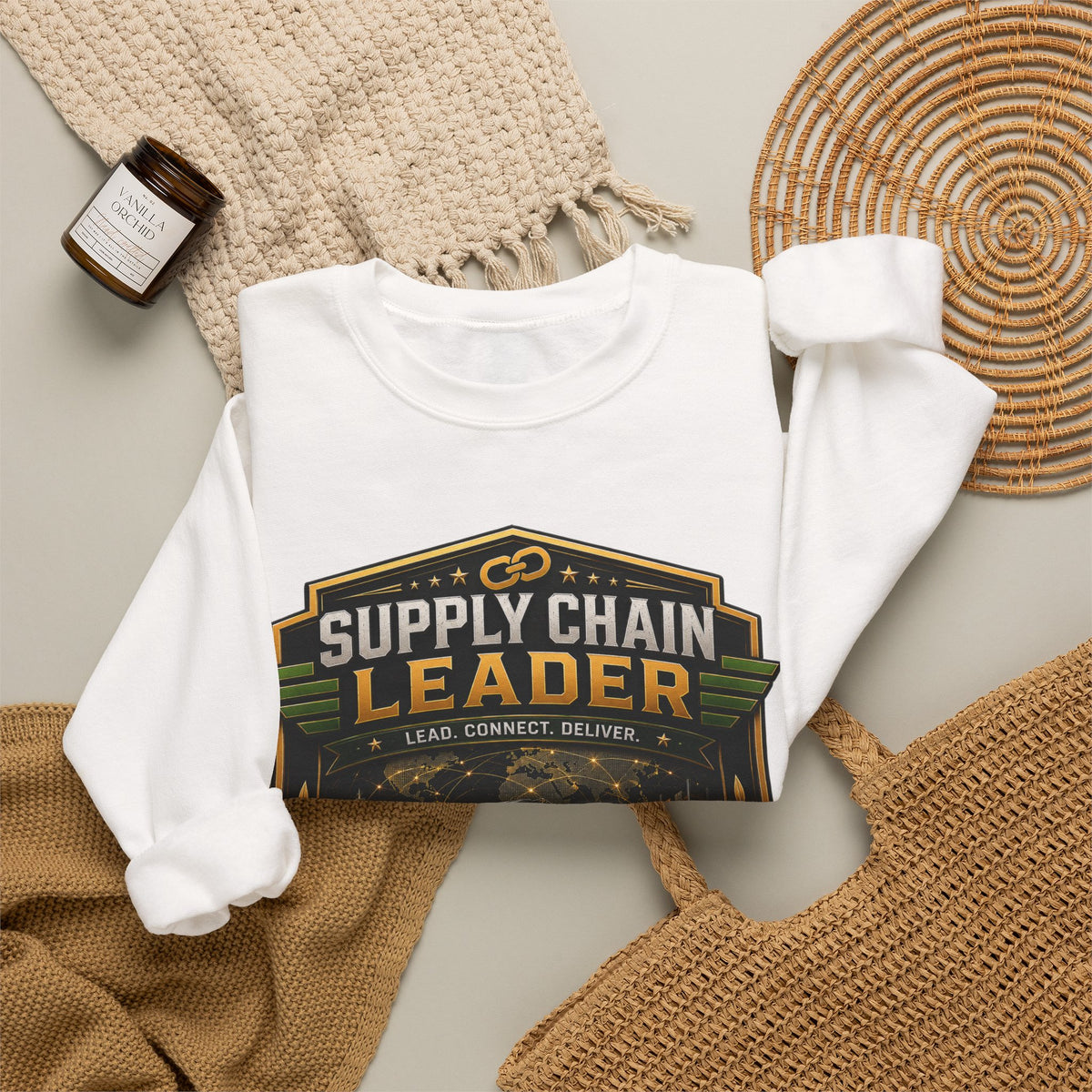 Supply Chain Legends— Supply Chain Management Gift Crewneck Sweatshirt