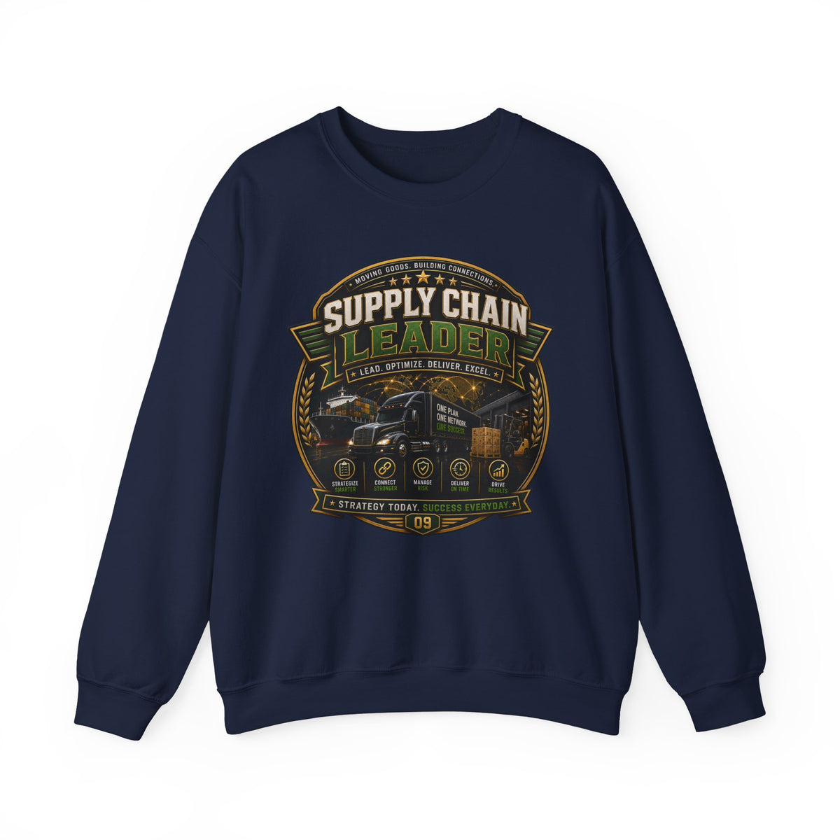 Supply Chain Legends— Supply Chain Management Gift Crewneck Sweatshirt