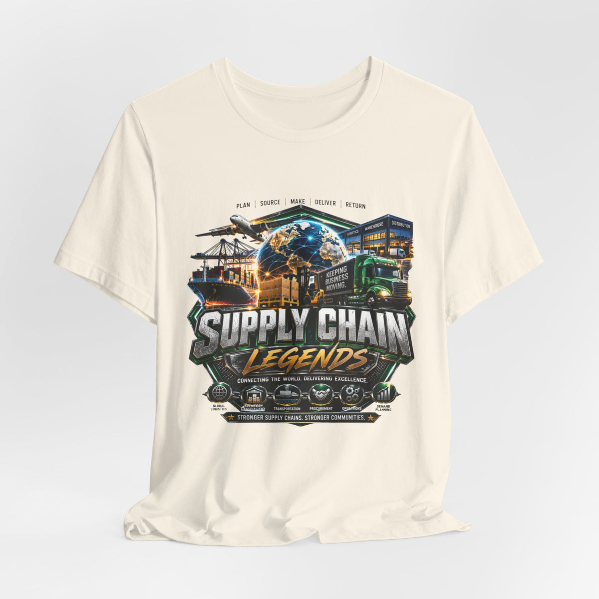 Supply Chain Legends T-Shirt — Supply Chain Management Gift Tee