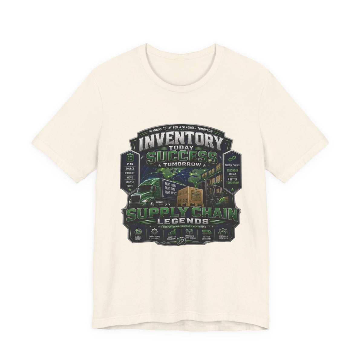 Supply Chain Legends T-Shirt — "Don't Follow the Chain, They Run It"