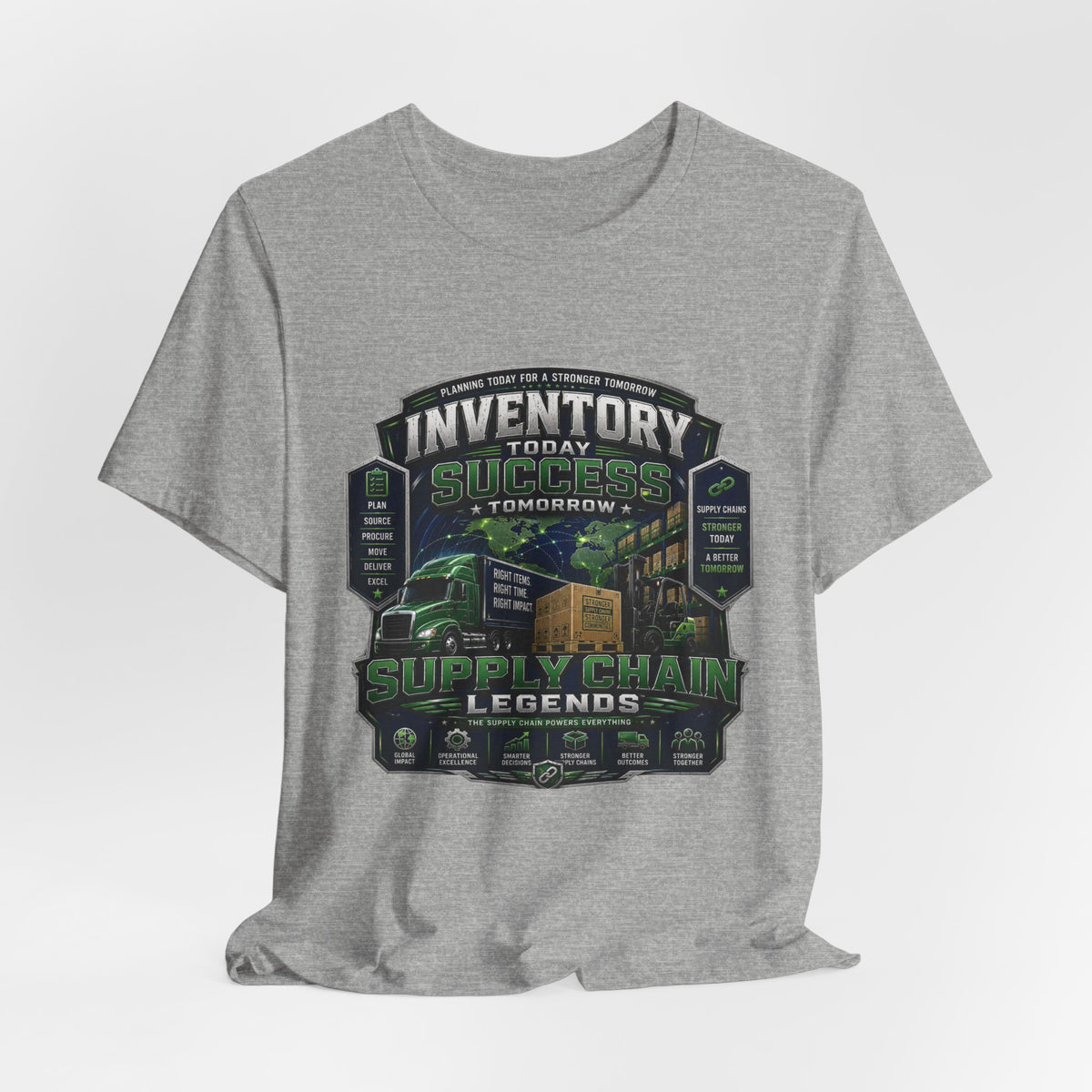 Supply Chain Legends T-Shirt — "Don't Follow the Chain, They Run It"