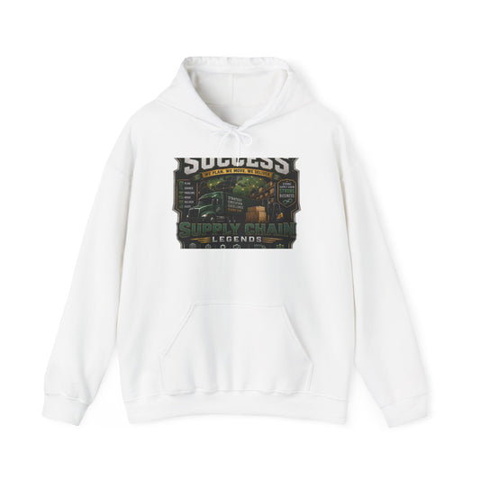 Success Supply Co. Hoodie — Vintage Barbershop & Legends Graphic Hooded Sweatshirt