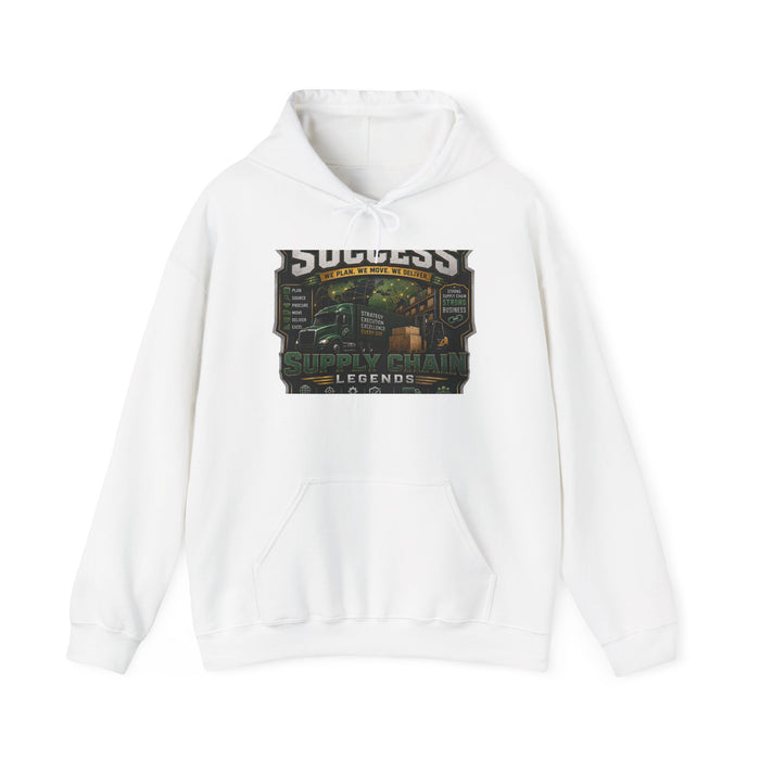 Success Supply Co. Hoodie — Vintage Barbershop & Legends Graphic Hooded Sweatshirt