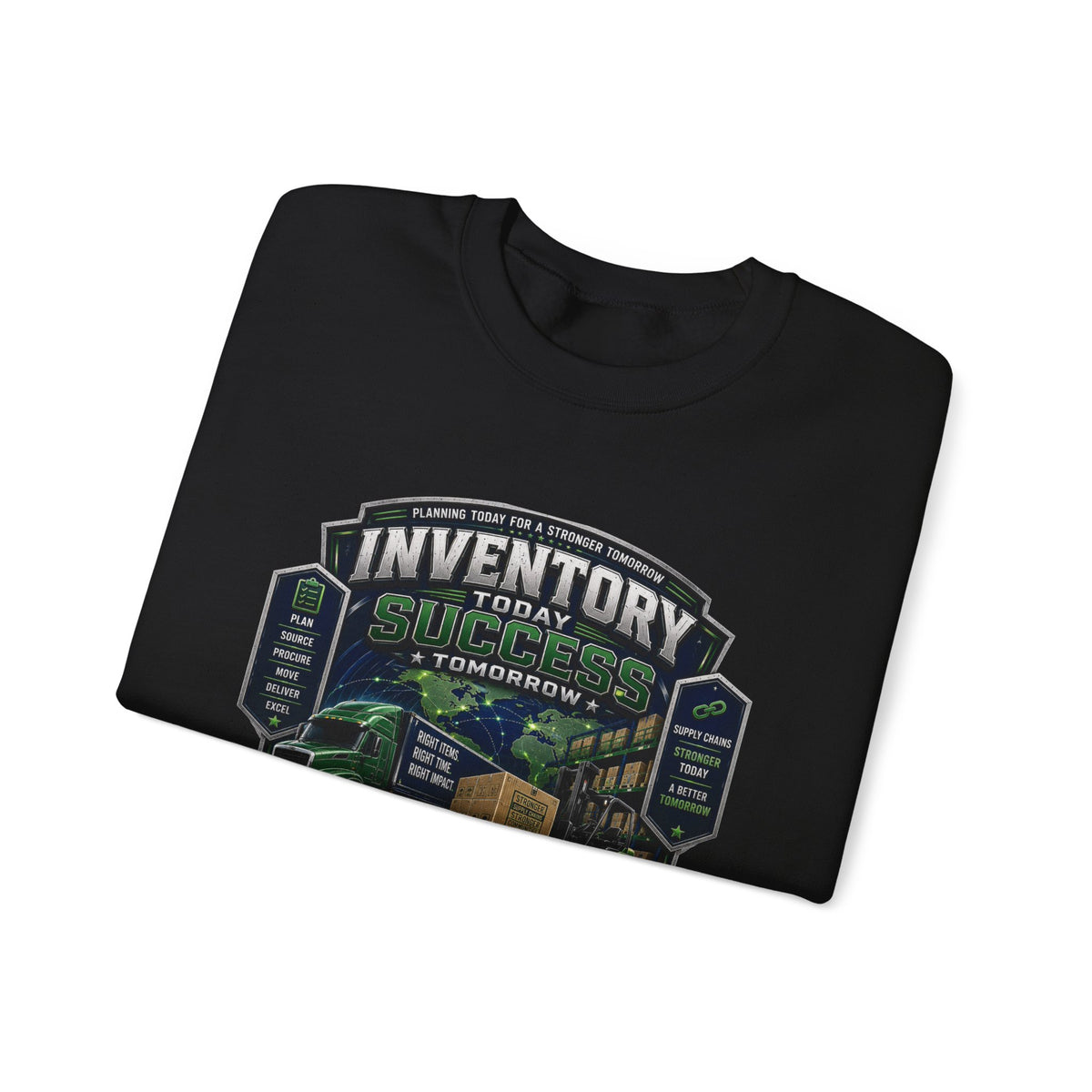 Supply Chain Legends— Supply Chain Management Gift Crewneck Sweatshirt