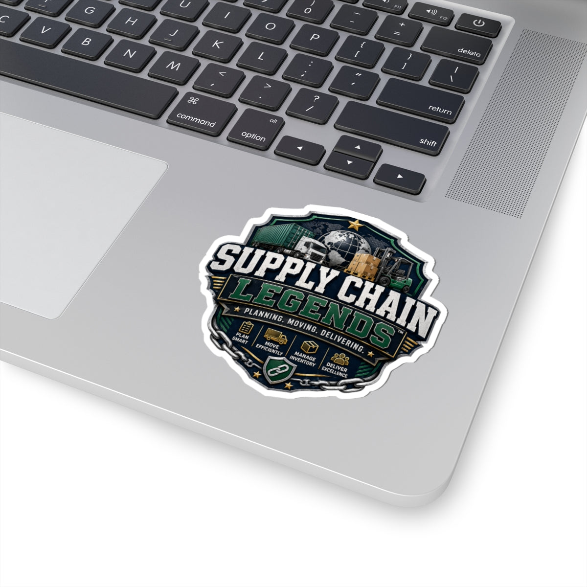 Supply Chain Legends Sticker — Kiss-Cut Vinyl Logistics Decal